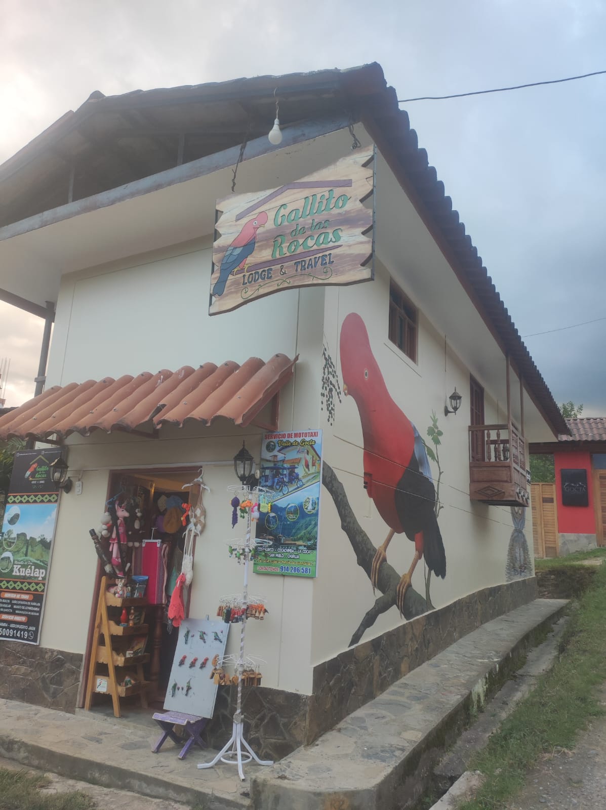 Tours en chachapoyas desde cocachimba .hotel gallito de las rocas